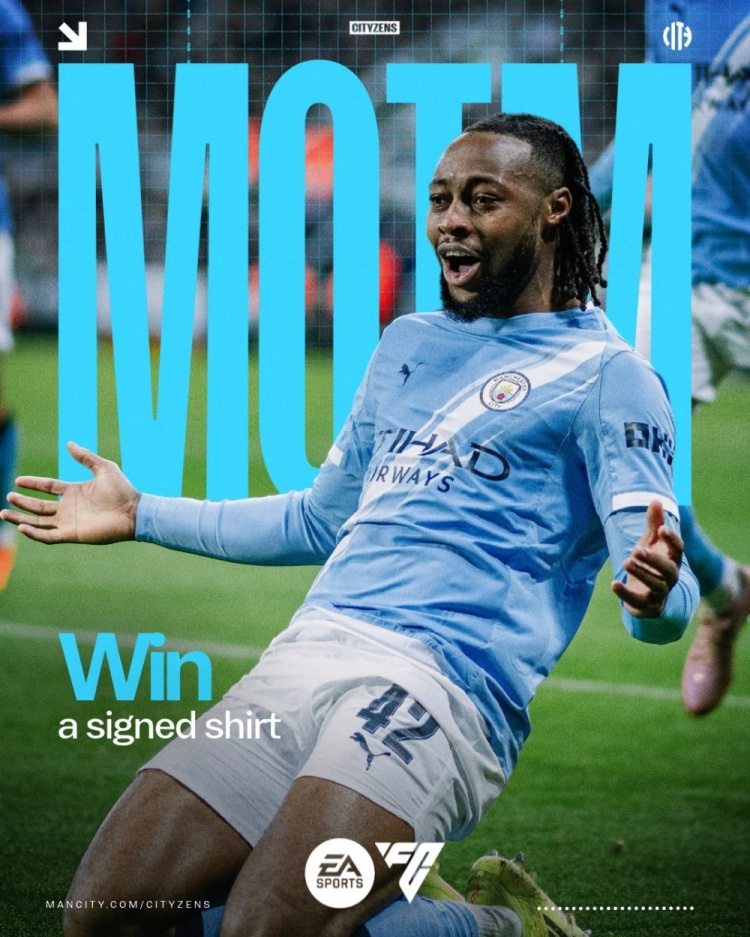 连场破门！塞梅尼奥当选对阵纽卡一役曼城队内最佳球员